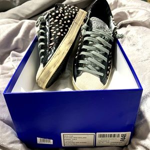 P448 John Sneakers - Spotted Calf Hair